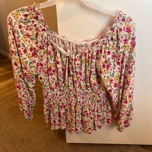 Flowery Blouse